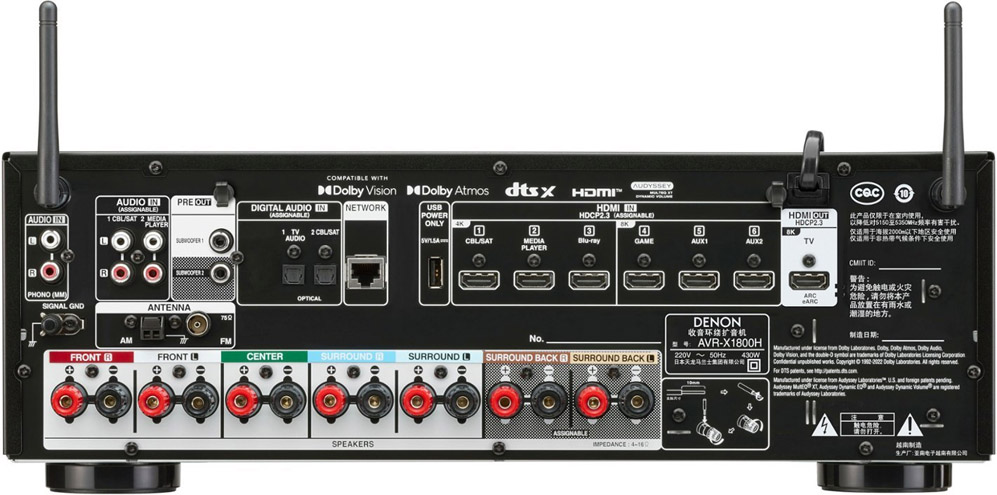 Denon AVR-X1800H
